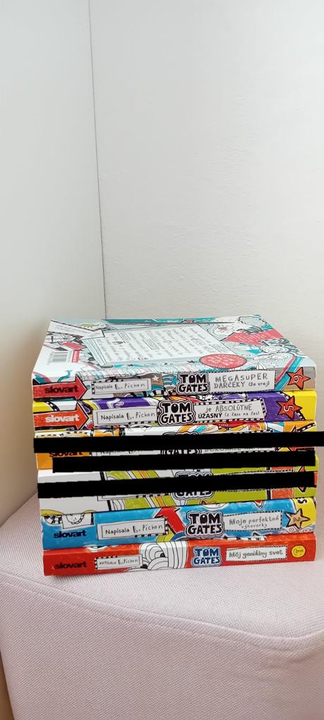 Knihy tom gates 1,2,5,6, 