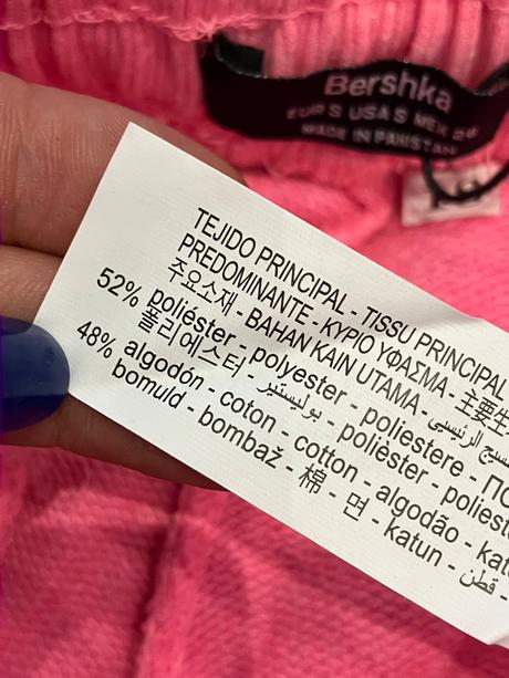 Dámske teplákové šortky ružové bershka (26), bershka,s