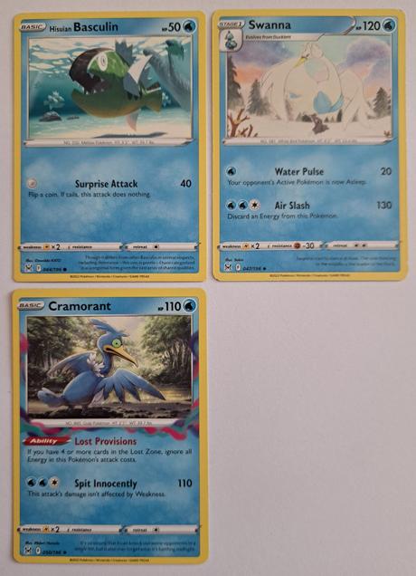Pokémon karty "lost origin" 1, 