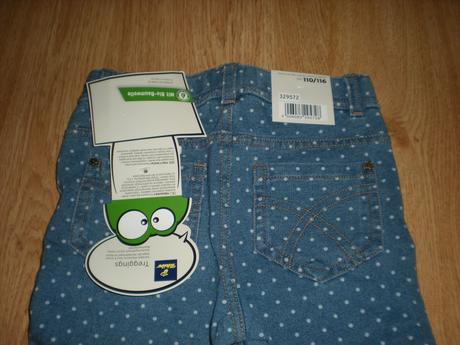 Dievcenske nohavice tschibo 110/116, tcm,110