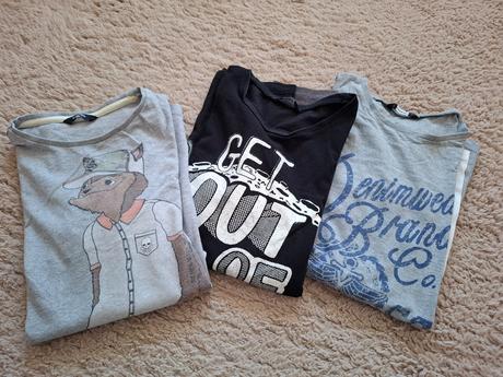 Tričká s dlhým rukávom, 164