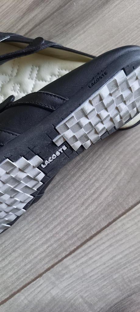 Kožené balerínky, lacoste,36
