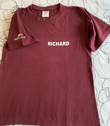 Športové bavlnené  tričko pre richarda v. 134/146, 140