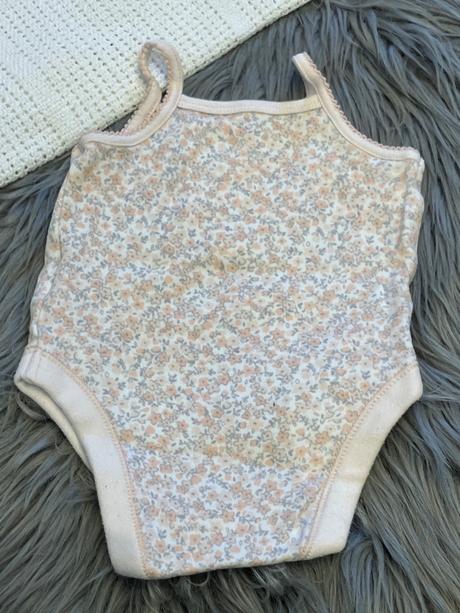 Dievčenské tielkové body kvetované nutmeg (62), nutmeg,62