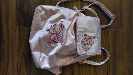 Detsky ruksacik ružová, 