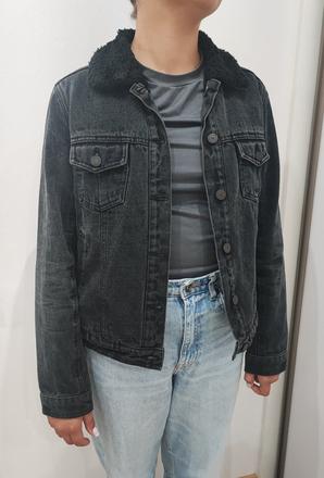 Oteplena riflovka bunda xs/s, xs