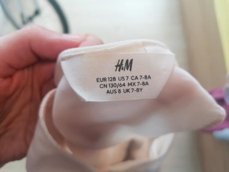 Krásne šaty, h&m,128