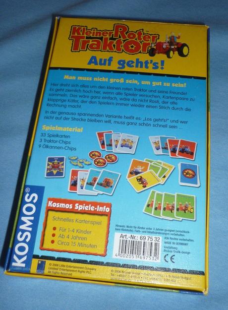 Hra malý červený traktor - od 4 rokov,