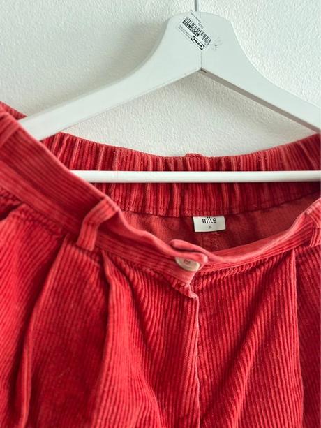 Menčestrové nohavice mile, mile,l