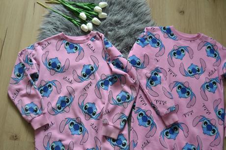 Mikiny 2ks s potlačou postavičky stitch 158 a 164, disney,158