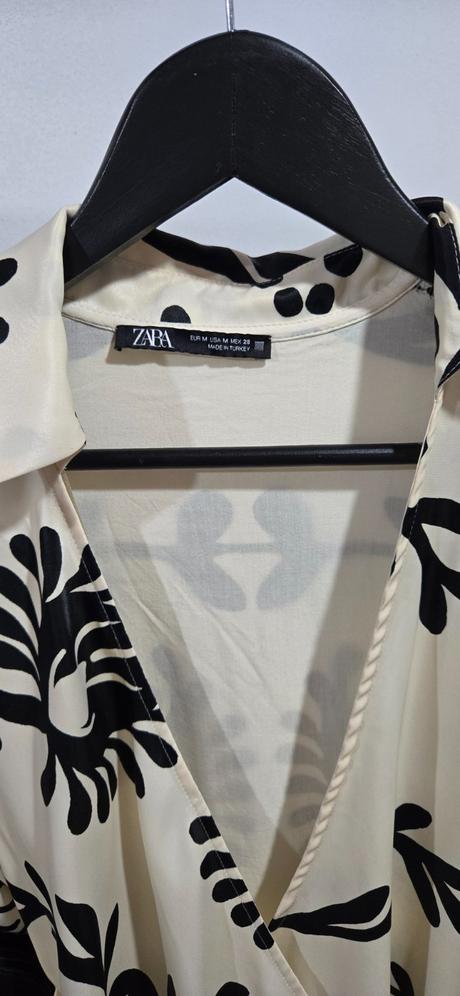 Saténové šaty zara, zara,m