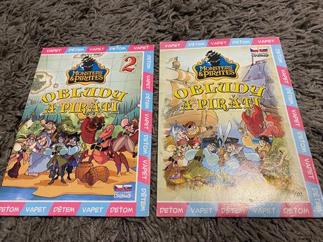 Krásne dvd obludy a piráti monsters pirates,