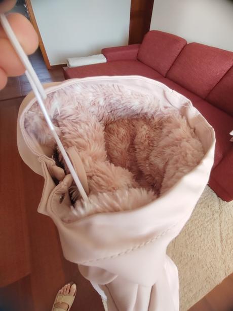 Zimná bunda - jemne ružová mango v.134, mango,134