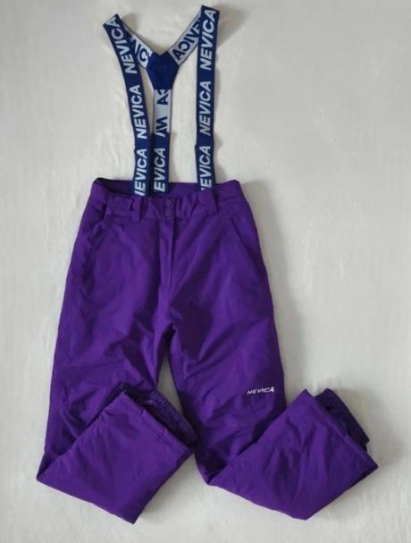 Dámske fialové oteplovačky nevica, s