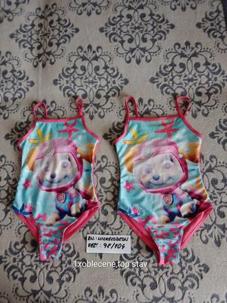 Dievčenské plavky zn.nickelodeon veľ.98-104, nickelodeon,98