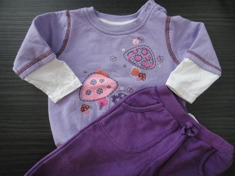 Fialová súprava, baby,80