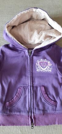 Zateplená mikina, l.o.g.g.,98