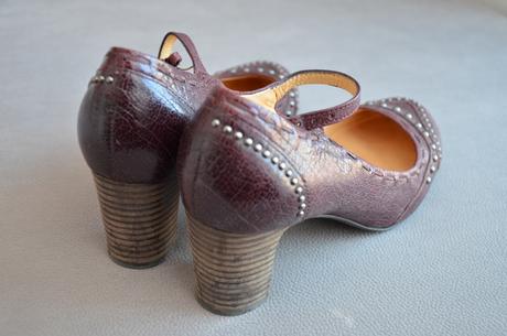 Kvalitné kožené lodičky, 40