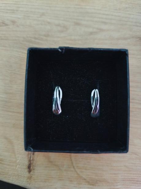 Strieborné náušnice zo zirkónia, 