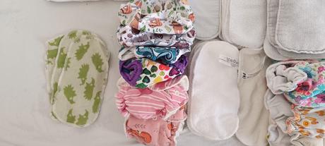 Kompletná plienková výbava- látkové plienky, 4 kg - 9 kg