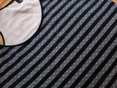Pásikavy top 44/46, h&m,xl