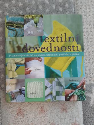 Kniha textilni dovednosti nová,
