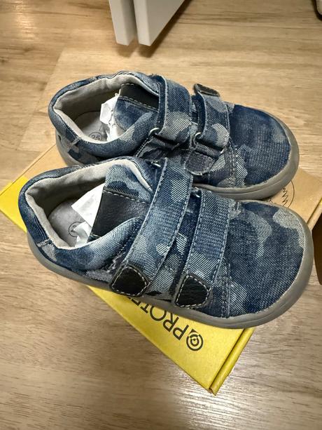 Protetika barefoot plátené tenisky roby denim, protetika,25