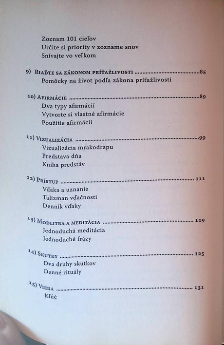 Kľúč k životu podľa zákona príťažlivosti,