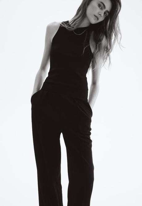 Široké nohavice h&m 38, h&m,38