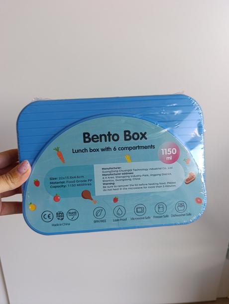 Box na desiatu - modrý, 