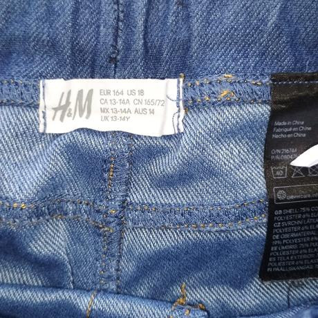 Rifle h&m 164 veľmi dobrý stav, h&m,164