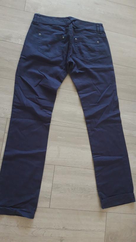 Tmavomodre nohavice terranova m, terranova,m
