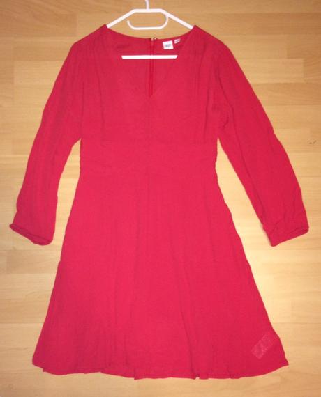 Červené šaty gap, gap,m