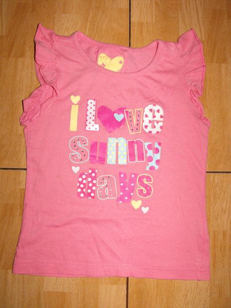 Tričko i love sunny days girl2girl, girl2girl,104