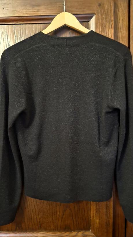 Metalický trblietavý kardigan - s, s