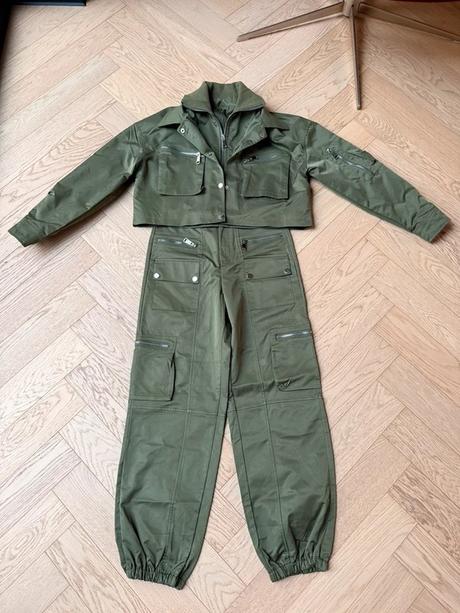 Khaki set z talianska s, s