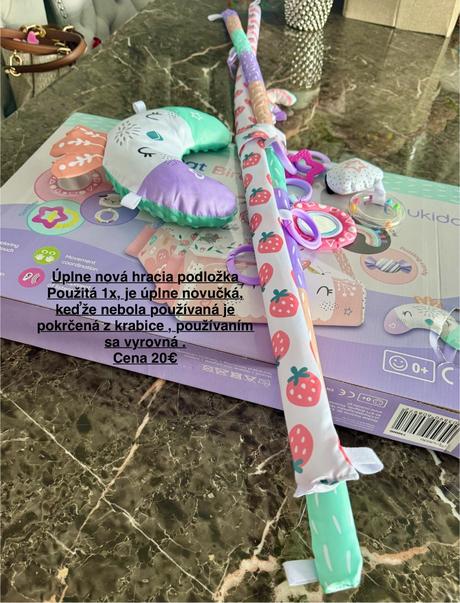 Hracia podložka pre dievčatko, 