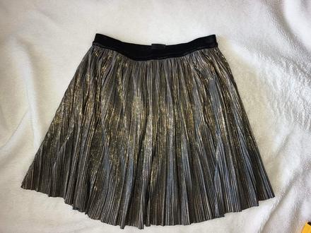 Zlata plisovana sukna yfk, 146