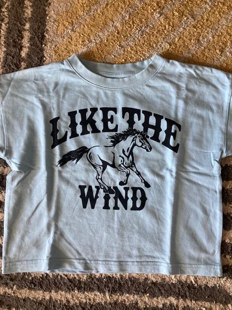 Tričko s koňom 134/140, lindex,134