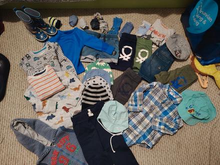 Balík oblečenia pre chlapčeka 12-18, 86–98