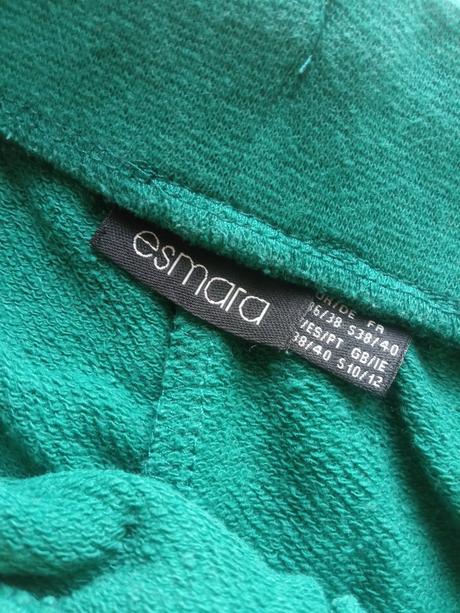 Dámske šortky tmavozelené esmara (s), esmara,s