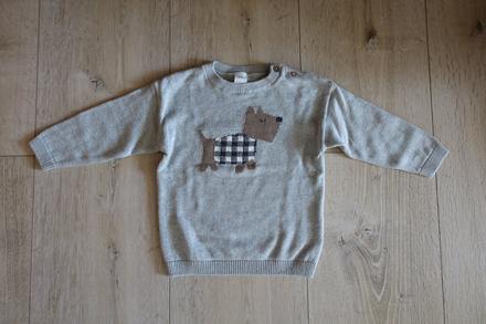 Sveter so psíkom, h&m,98