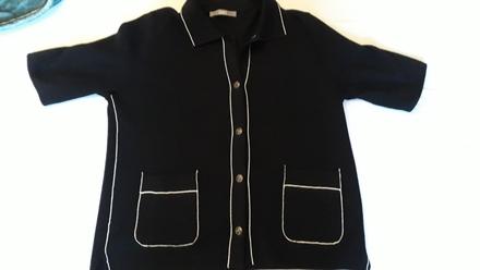 Dámsky čierny kardigan - s, s