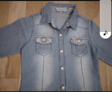 Riflová košeľa veľkosť 98, 98