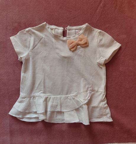 Tričko s mašľou, zara,80