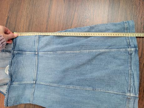 Riflové šaty, h&m,146