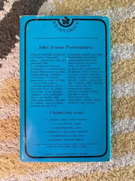 Jeanne peyroutonová-prvé vyd.1975,