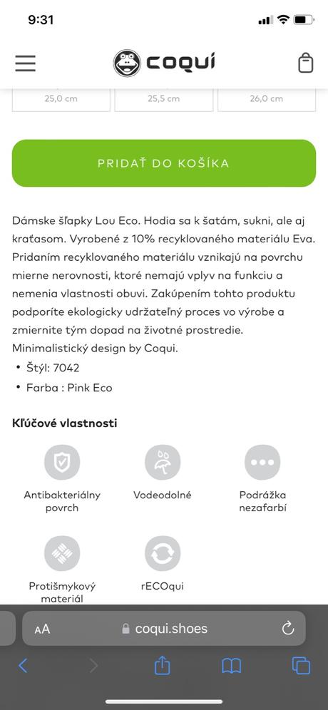 Coqui dámske šľapky lou eco, coqui,36