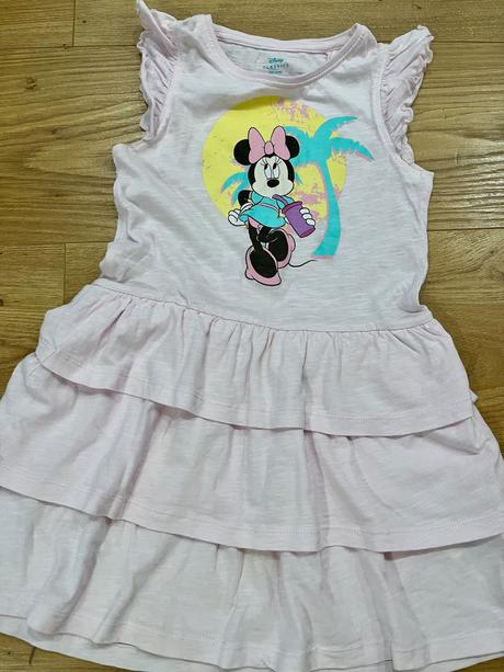 Saty minnie 98/104 lupilu - top stav, disney,98