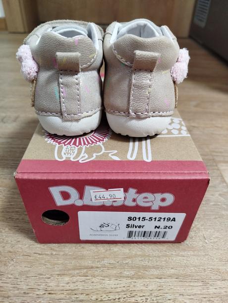 Dievčenské prechodné celoročné topánky d.d.step, d.d.step,20